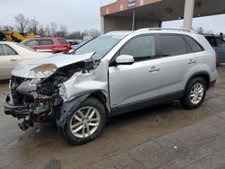 Salvage cars for sale from Copart Fort Wayne, IN: 2014 KIA Sorento LX