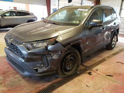 Salvage cars for sale at Angola, NY auction: 2019 Toyota Rav4 LE
