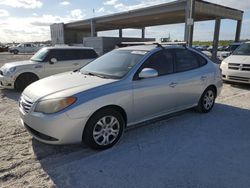 Salvage cars for sale at West Palm Beach, FL auction: 2010 Hyundai Elantra Blue