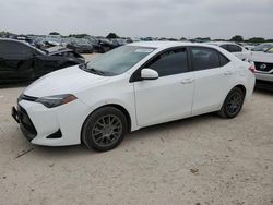 Salvage cars for sale at San Antonio, TX auction: 2019 Toyota Corolla L