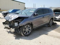 Salvage cars for sale from Copart Haslet, TX: 2019 Toyota Highlander SE