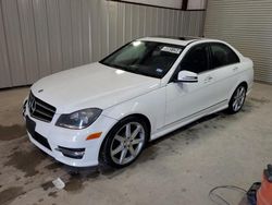 Salvage cars for sale at Temple, TX auction: 2014 Mercedes-Benz C 250