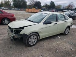 Ford Focus S salvage cars for sale: 2010 Ford Focus S