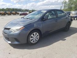 Salvage cars for sale at Dunn, NC auction: 2014 Toyota Corolla L