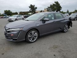 Salvage cars for sale from Copart San Martin, CA: 2018 Honda Clarity Touring