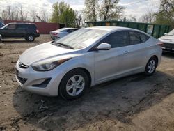 Hyundai Elantra salvage cars for sale: 2015 Hyundai Elantra SE