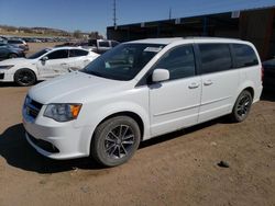 Salvage cars for sale from Copart Colorado Springs, CO: 2017 Dodge Grand Caravan SXT