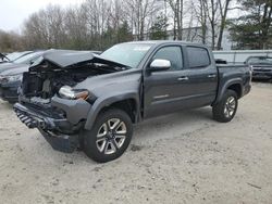 Salvage trucks for sale at North Billerica, MA auction: 2016 Toyota Tacoma Double Cab