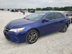 Salvage cars for sale at New Braunfels, TX auction: 2016 Toyota Camry LE