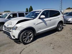 Salvage cars for sale from Copart Hayward, CA: 2015 BMW X3 XDRIVE28D