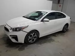 Salvage cars for sale at Savannah, GA auction: 2021 KIA Forte FE