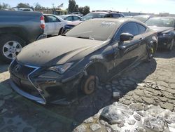 Salvage cars for sale at Martinez, CA auction: 2015 Lexus RC 350