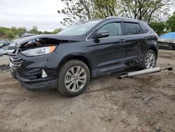 Salvage cars for sale at Baltimore, MD auction: 2019 Ford Edge Titanium