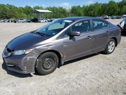 Vehiculos salvage en venta de Copart Charles City, VA: 2015 Honda Civic LX