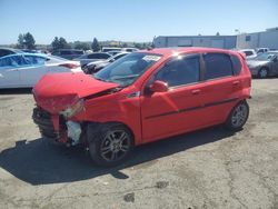 Salvage cars for sale at Vallejo, CA auction: 2010 Chevrolet Aveo LT