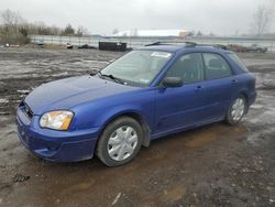 Salvage cars for sale from Copart Columbia Station, OH: 2004 Subaru Impreza TS