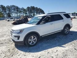 Salvage cars for sale at Loganville, GA auction: 2018 Ford Explorer XLT