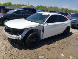 Vehiculos salvage en venta de Copart Louisville, KY: 2022 Honda Civic Sport