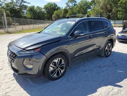Salvage cars for sale at Fort Pierce, FL auction: 2020 Hyundai Santa FE Limited