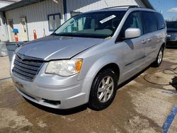 Salvage cars for sale from Copart Pekin, IL: 2010 Chrysler Town & Country Touring