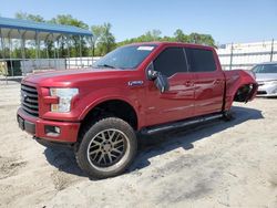 Ford salvage cars for sale: 2015 Ford F150 Supercrew