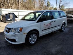 Salvage cars for sale from Copart Center Rutland, VT: 2013 Dodge Grand Caravan SE