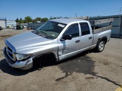 Salvage cars for sale from Copart Pennsburg, PA: 2004 Dodge RAM 1500 ST