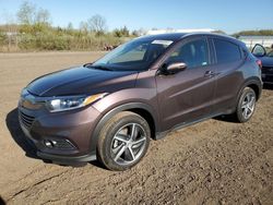 Salvage cars for sale at Columbia Station, OH auction: 2021 Honda HR-V EX