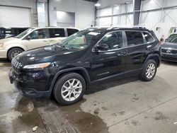 Salvage cars for sale at Ham Lake, MN auction: 2014 Jeep Cherokee Latitude