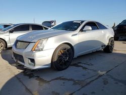 Salvage cars for sale at Grand Prairie, TX auction: 2012 Cadillac CTS-V