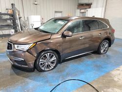 Salvage cars for sale at New Orleans, LA auction: 2019 Acura MDX Technology