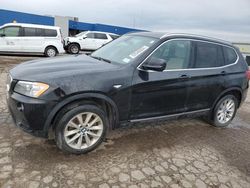 Salvage cars for sale at Woodhaven, MI auction: 2013 BMW X3 XDRIVE28I