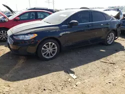 Salvage cars for sale at Elgin, IL auction: 2020 Ford Fusion SE