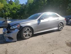 Mercedes-Benz E 350 salvage cars for sale: 2014 Mercedes-Benz E 350