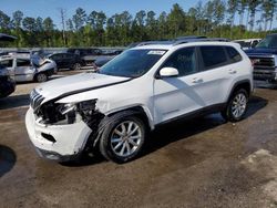 Salvage cars for sale at Harleyville, SC auction: 2014 Jeep Cherokee Limited