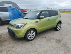 Salvage cars for sale from Copart Wichita, KS: 2016 KIA Soul +