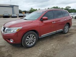 Salvage cars for sale at Florence, MS auction: 2013 Nissan Pathfinder S