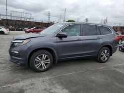 Salvage cars for sale from Copart Wilmington, CA: 2018 Honda Pilot Exln