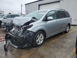 Vehiculos salvage en venta de Copart Chicago Heights, IL: 2015 Toyota Sienna LE