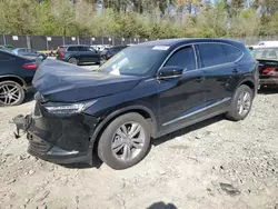 Salvage cars for sale from Copart Waldorf, MD: 2024 Acura MDX