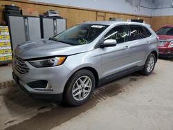 Salvage cars for sale at Kincheloe, MI auction: 2022 Ford Edge SEL
