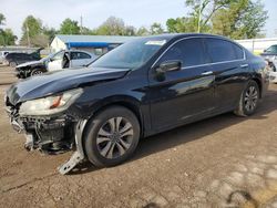 Salvage cars for sale at Wichita, KS auction: 2014 Honda Accord LX