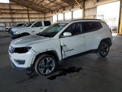 Jeep Compass Vehiculos salvage en venta: 2021 Jeep Compass Limited