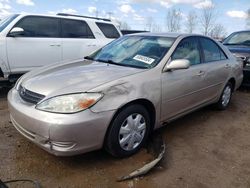 Toyota Camry le Vehiculos salvage en venta: 2003 Toyota Camry LE