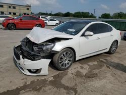 Salvage cars for sale at Wilmer, TX auction: 2016 KIA Cadenza Luxury