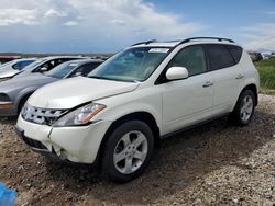 Salvage cars for sale from Copart Magna, UT: 2004 Nissan Murano SL