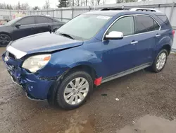 Chevrolet salvage cars for sale: 2010 Chevrolet Equinox LTZ