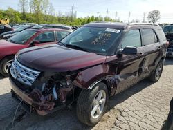 Ford Explorer salvage cars for sale: 2019 Ford Explorer XLT