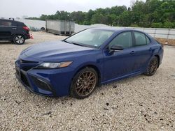 Salvage cars for sale at New Braunfels, TX auction: 2023 Toyota Camry SE Night Shade