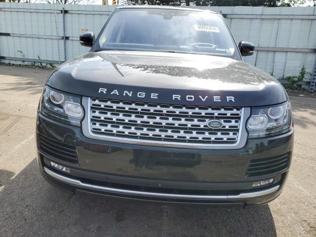 2017 Land Rover Range Rover HSE